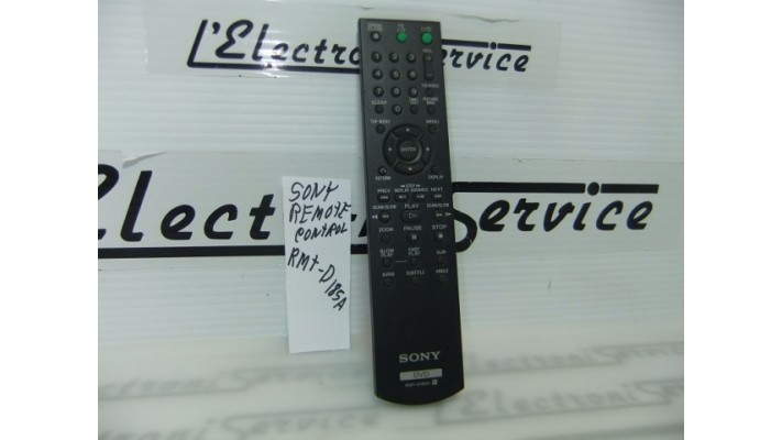 Sony RMT-D185A télécommande.